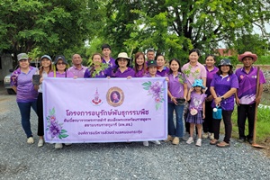 กิจกรรมการปลูกตามโครงการอนุรักษ์พันธ์พืช อันเนื่องมาจากพระราชดำริ สมเด็จพระเทพรัตน ราชสุดาฯ สยามบรมราชกุมารี (อพ.สธ.)